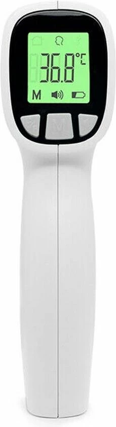 Thermometer lichaam infrarood FR2020 ? Thermometer koorts ? Thermometer voorhoofd ? Koortsthermometer voor volwassenen Neymo Thermometer Lichaam Infrarood FR2020 ? Thermometer Koorts ? Thermometer Voorhoofd ? Koortsthermometer Voor Volwassenen -Silvergear Shop