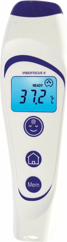Biopax Visiofocus Voorhoofdthermometer 8 Biopax Visiofocus Voorhoofdthermometer - Afbeelding 6