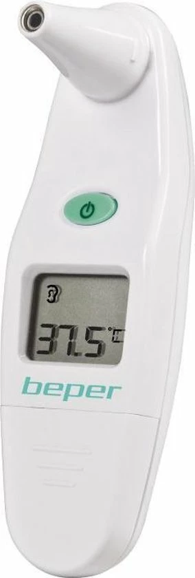 Digitale oor thermometer, wit - Beper Digitale Oor Thermometer, Wit - Beper -Silvergear Shop