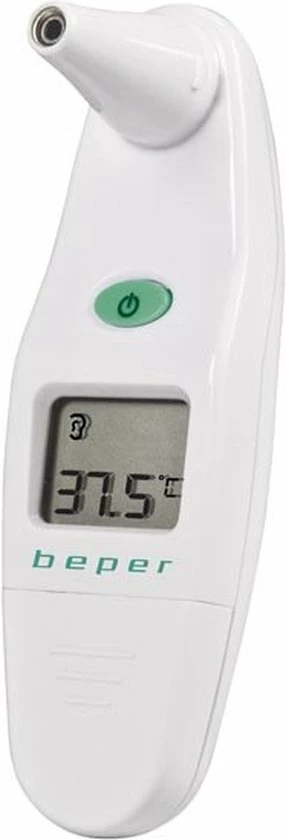 Digitale oor thermometer, wit - Beper Digitale Oor Thermometer, Wit - Beper -Silvergear Shop