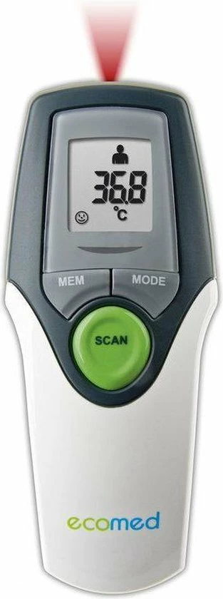 Ecomed TM-65E Infrarood Thermometer 5 Ecomed TM-65E Infrarood Thermometer - Afbeelding 3