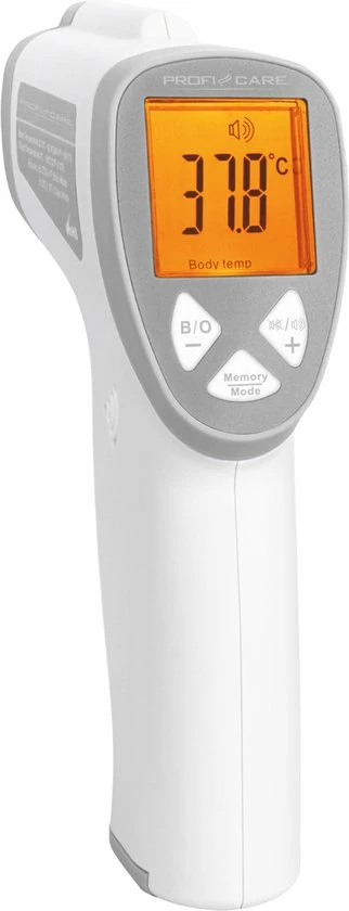 ProfiCare PC-FT 3094 - Contactloze Voorhoofdthermometer - Wit / Zilver 4 ProfiCare PC-FT 3094 - Contactloze Voorhoofdthermometer - Wit / Zilver - Afbeelding 2