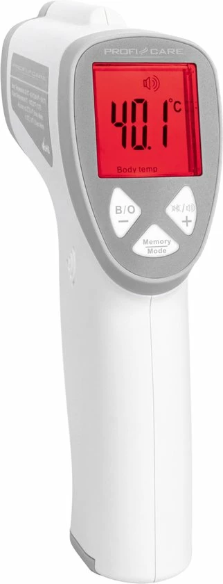 ProfiCare PC-FT 3094 - Contactloze Voorhoofdthermometer - Wit / Zilver 5 ProfiCare PC-FT 3094 - Contactloze Voorhoofdthermometer - Wit / Zilver - Afbeelding 3
