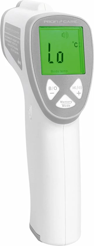ProfiCare PC-FT 3094 - Contactloze Voorhoofdthermometer - Wit / Zilver 3 ProfiCare PC-FT 3094 - Contactloze Voorhoofdthermometer - Wit / Zilver