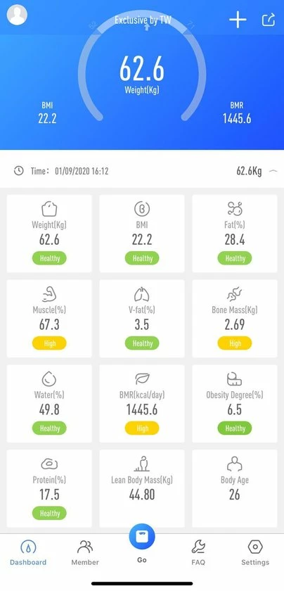 Exclusive By TW Slimme Weegschaal Met Lichaamsanalyse - Personenweegschaal - Bluetooth - Zwart 10 Exclusive By TW Slimme Weegschaal Met Lichaamsanalyse - Personenweegschaal - Bluetooth - Zwart - Afbeelding 8