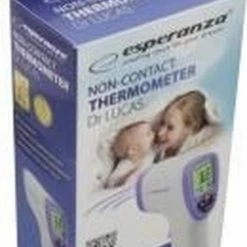 Esperanza ECT002 Digital Body Thermometer Remote Sensing Thermometer Purple White Ear Forehead Oral Rectal Underarm Buttons -Silvergear Shop 440x840