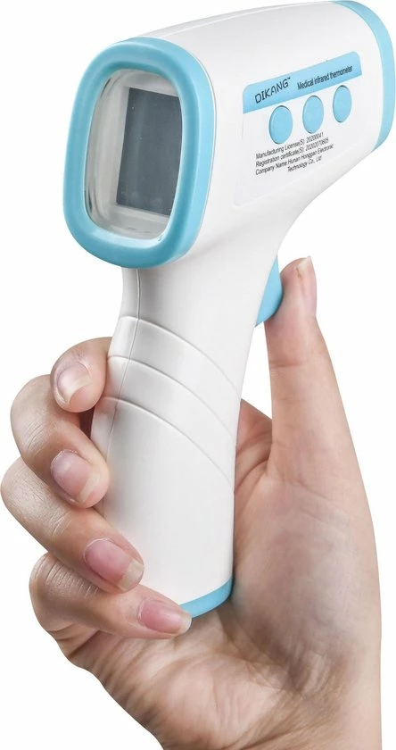 Dikang Digitale Infrarood Thermometer Met GRATIS Batterijen! Thermometer Voorhoofd - Thermometer Lichaam - 7 Dikang Digitale Infrarood Thermometer Met GRATIS Batterijen! Thermometer Voorhoofd - Thermometer Lichaam - - Afbeelding 5