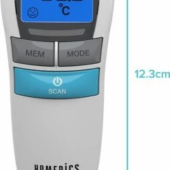 HoMedics TE200 Contactloze Infrarood Thermometer - Koortsmeter - Professionele Infrarood Thermometer - Koortsthermometer - Thermometer Voorhoofd 4 HoMedics TE200 Contactloze Infrarood Thermometer - Koortsmeter - Professionele Infrarood Thermometer - Koortsthermometer - Thermometer Voorhoofd -Silvergear Shop 450x840 1