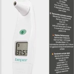 Digitale Oor Thermometer, Wit - Beper 12 Digitale Oor Thermometer, Wit - Beper -Silvergear Shop 458x840 1