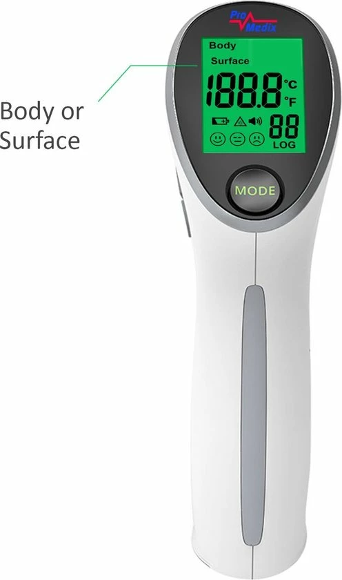 Promedix PR-960 Contactloze Infrarood Medische Thermometer 7 Promedix PR-960 Contactloze Infrarood Medische Thermometer - Afbeelding 5