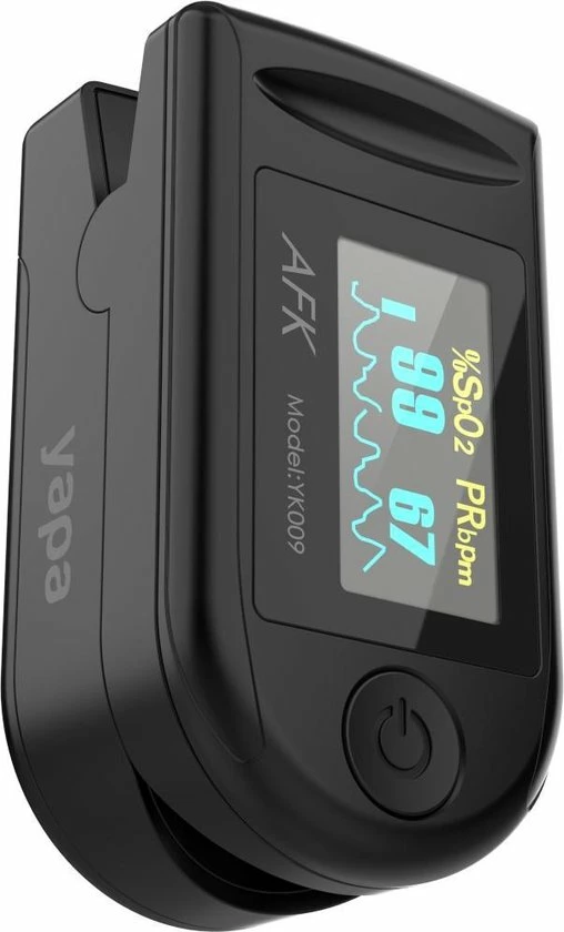Yapa Electronics? Saturatiemeter met Hartslagmeter en Zuurstofmeter - Zwart Yapa Electronics? Saturatiemeter Met Hartslagmeter En Zuurstofmeter - Zwart -Silvergear Shop