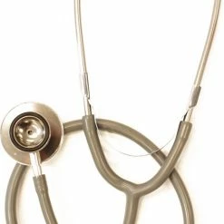 Merkloos Stethoscoop Voor Verpleegkundige - DUAL - Dubbelzijdig - Kleur Grijs - Verpleegster Stethoscoop - Nurse Stethoscope