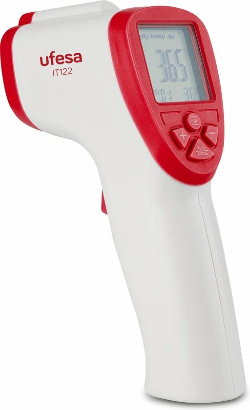Ufesa Digital Thermometer, contactloze infrarood thermometer ? voorhoofdthermometer, digitale thermometer Ufesa Digital Thermometer, Contactloze Infrarood Thermometer ? Voorhoofdthermometer, Digitale Thermometer -Silvergear Shop 512x840 2