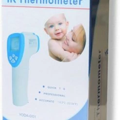 Contactloze Infrarood-koortsthermometer (T-168 / Yoda-001) -Silvergear Shop 518x840