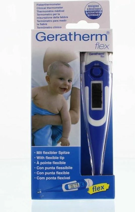 Geratherm Flex - Lichaamsthermometer 5 Geratherm Flex - Lichaamsthermometer - Afbeelding 3