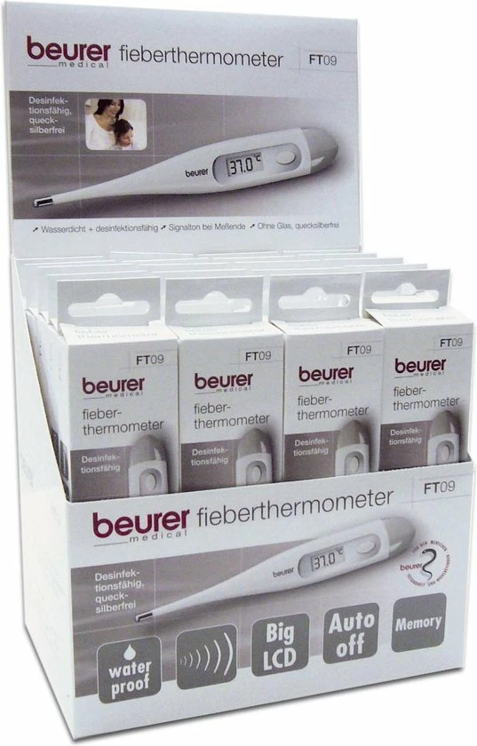 Beurer SET FT09 - Thermometers (20x) - Wit 9 Beurer SET FT09 - Thermometers (20x) - Wit - Afbeelding 7