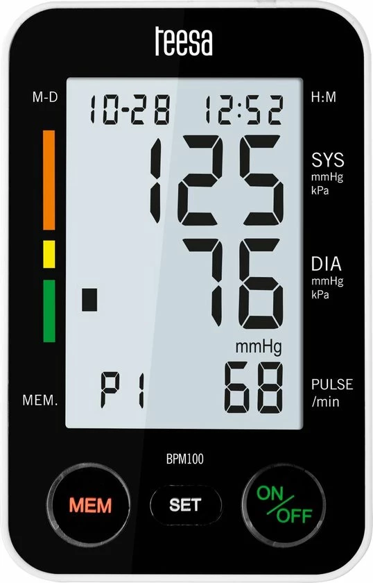 Teesa TSA8045 - Automatische Bloeddrukmeter (WHO-norm) 8 Teesa TSA8045 - Automatische Bloeddrukmeter (WHO-norm) - Afbeelding 6
