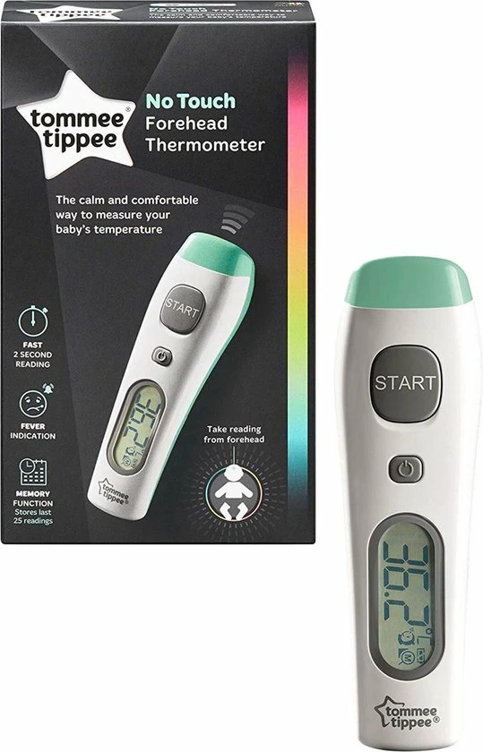 Tommee Tippee No Touch Forehead Thermometer Tommee Tippee No Touch Forehead Thermometer -Silvergear Shop