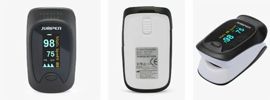 Jumper Medical Pulsoximeter HD OLED Met Opberghoes Koord En Batterijen - Zuurstofmeter - Saturatiemeter - Hartslagmeter Vinger 4 Jumper Medical Pulsoximeter HD OLED Met Opberghoes Koord En Batterijen - Zuurstofmeter - Saturatiemeter - Hartslagmeter Vinger - Afbeelding 2