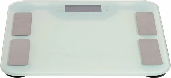 Berilo Digitale Personenweegschaal Wit Metaal 4 Berilo Digitale Personenweegschaal Wit Metaal - Afbeelding 2