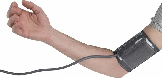 Fysic FB-180 - Bovenarm Bloeddrukmeter - Geheugen Voor 90 Metingen - Zwart /Grijs 5 Fysic FB-180 - Bovenarm Bloeddrukmeter - Geheugen Voor 90 Metingen - Zwart /Grijs - Afbeelding 3