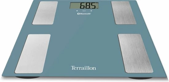 Terraillon Smart Connect Blue - Bluetooth Lichaamsanalyse Weegschaal 5 Terraillon Smart Connect Blue - Bluetooth Lichaamsanalyse Weegschaal - Afbeelding 3