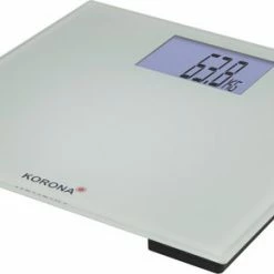 Korona Personenweegschaal Glas Wit Romy