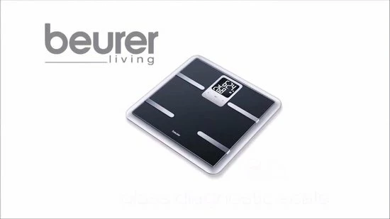 Beurer BG40 - Personenweegschaal Lichaamsanalyse - 150kg - Zwart 4 Beurer BG40 - Personenweegschaal Lichaamsanalyse - 150kg - Zwart - Afbeelding 2
