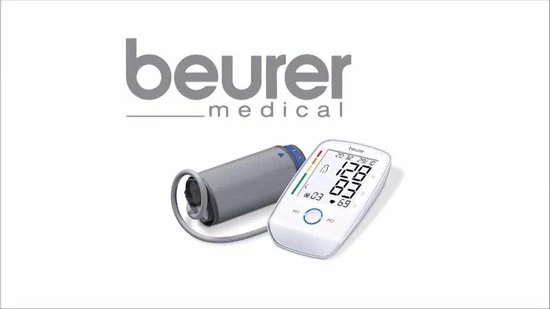 Beurer BM45 - Bloeddrukmeter Bovenarm - XL Display - Hartritmestoornis Herkenning 4 Beurer BM45 - Bloeddrukmeter Bovenarm - XL Display - Hartritmestoornis Herkenning - Afbeelding 2