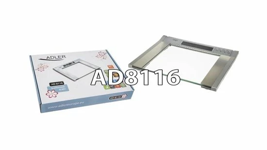 Adler AD-8116 Personenweegschaal Met Bodycheck - Personenweegschaal 4 Adler AD-8116 Personenweegschaal Met Bodycheck - Personenweegschaal - Afbeelding 2