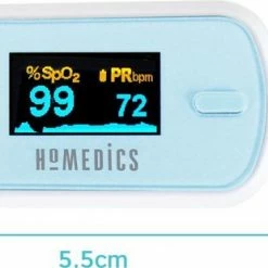 HoMedics Vingerpuls Oximeter - Saturatiemeter - Hartslagmeter 4 HoMedics Vingerpuls Oximeter - Saturatiemeter - Hartslagmeter -Silvergear Shop 550x310 2