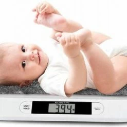 Babyweegschaal - Estoza Baby - Digitale Weegschaal - Baby En Peuter - Dierenweegschaal - Tot 20KG - Wit - BSE