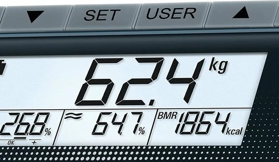 Beurer BG21 - Personenweegschaal Lichaamsanalyse - 180kg - Zwart 11 Beurer BG21 - Personenweegschaal Lichaamsanalyse - 180kg - Zwart - Afbeelding 9