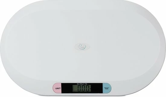 Relaxdays Babyweegschaal Digitaal - Digitale Babyweegschaal - Wit - 10g Tot 20kg 3 Relaxdays Babyweegschaal Digitaal - Digitale Babyweegschaal - Wit - 10g Tot 20kg
