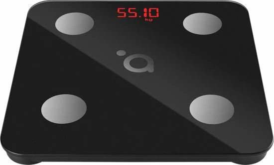 ACME SC103 - Slimme Personenweegschaal - Zwart 4 ACME SC103 - Slimme Personenweegschaal - Zwart - Afbeelding 2