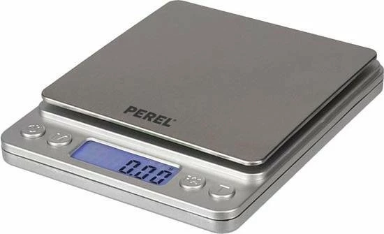 Perel Precisieweegschaal Digitaal 12,7 X 10,6 Cm Abs/rvs Zilver 3 Perel Precisieweegschaal Digitaal 12,7 X 10,6 Cm Abs/rvs Zilver
