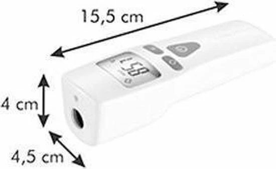 Tescoma - TE634494 - Kookthermometer - Infrarood - Digitaal - Accura 9 Tescoma - TE634494 - Kookthermometer - Infrarood - Digitaal - Accura - Afbeelding 7