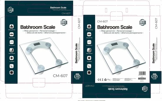 Leeremi & Norstat Weegschaal-Personenweegschaal - LCD Scherm 3 Leeremi & Norstat Weegschaal-Personenweegschaal - LCD Scherm