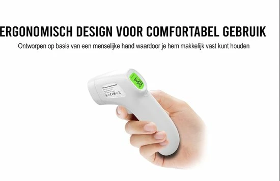 Setho Professionele Infrarood Thermometer Met Hoge Nauwkeurigheid ? Temperatuur Meter - Medisch ? Koorts - Voorhoofd/Lichaam/Oor ? Baby/Kinderen/Volwassenen ? Contactloos ? Digitaal ? Laser 6 Setho Professionele Infrarood Thermometer Met Hoge Nauwkeurigheid ? Temperatuur Meter - Medisch ? Koorts - Voorhoofd/Lichaam/Oor ? Baby/Kinderen/Volwassenen ? Contactloos ? Digitaal ? Laser - Afbeelding 4