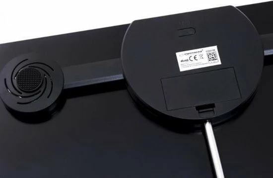 Esperanza EBS016K Weegschaal Elektronische Weegschaal Vierkant Zwart 4 Esperanza EBS016K Weegschaal Elektronische Weegschaal Vierkant Zwart - Afbeelding 2