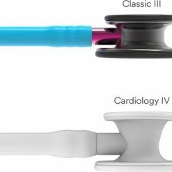 3m Littmann Classic III Stethoscoop Black Edition Turquoise, Roze Stem -Silvergear Shop 550x362 1