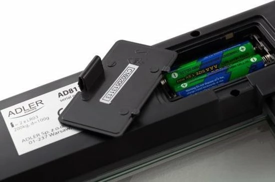 Adler AD-8116 Personenweegschaal Met Bodycheck - Personenweegschaal 11 Adler AD-8116 Personenweegschaal Met Bodycheck - Personenweegschaal - Afbeelding 9