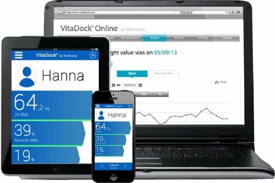 Medisana BS 430 Connect - Lichaamsanalyseweegschaal - Wit 12 Medisana BS 430 Connect - Lichaamsanalyseweegschaal - Wit - Afbeelding 10