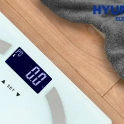 Hyundai ? Personenweegschaal - Lichaamsanalyse ? Basic - Wit 6 Hyundai ? Personenweegschaal - Lichaamsanalyse ? Basic - Wit -Silvergear Shop 550x366 16