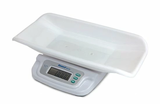 Merkloos Romed Babyweegschaal Digitaal 4 Merkloos Romed Babyweegschaal Digitaal - Afbeelding 2
