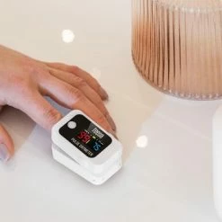 Teesa TSA8071 - Digitale Vingertop Saturatiemeter Met Bluetooth -Silvergear Shop 550x366 37