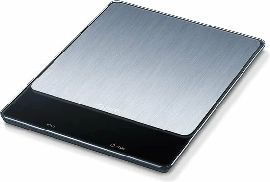 Beurer KS34 - Keukenweegschaal XL - 15kg - Inclusief batterijen - RVS Beurer KS34 - Keukenweegschaal XL - 15kg - Inclusief Batterijen - RVS -Silvergear Shop 550x371 3