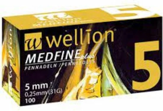 Wellion Medfine Plus Pennaalden 5mm 3 Wellion Medfine Plus Pennaalden 5mm