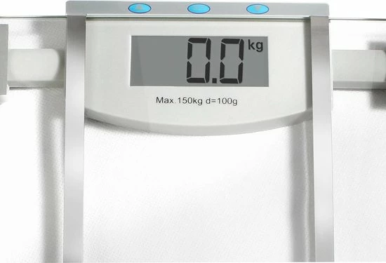 TakeCare Digitale Lichaamsanalyse Weegschaal Met LCD Display 5 TakeCare Digitale Lichaamsanalyse Weegschaal Met LCD Display - Afbeelding 3