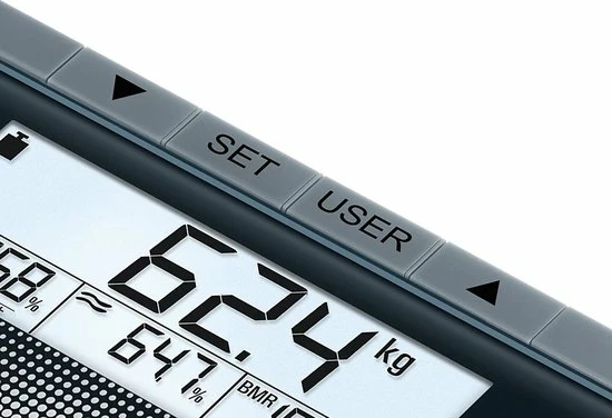 Beurer BG21 - Personenweegschaal Lichaamsanalyse - 180kg - Zwart 9 Beurer BG21 - Personenweegschaal Lichaamsanalyse - 180kg - Zwart - Afbeelding 7